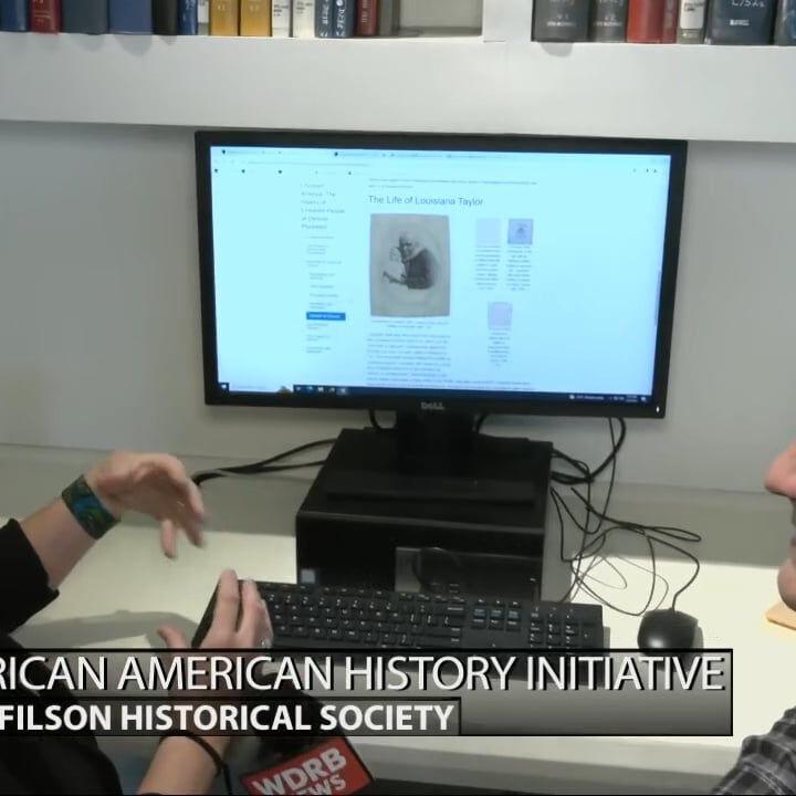 Keith Kaiser learns what work the Filson Historical Society has done to highlight stories